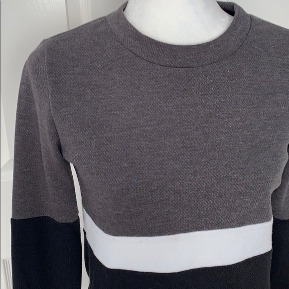 LUMIERE Color Block Sweater sz S - Picture 3 of 7
